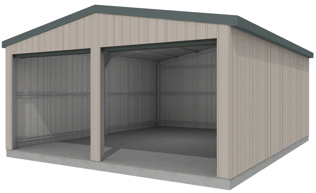 Garage Kit <DIV>6.92 x 6.08 x 2.7